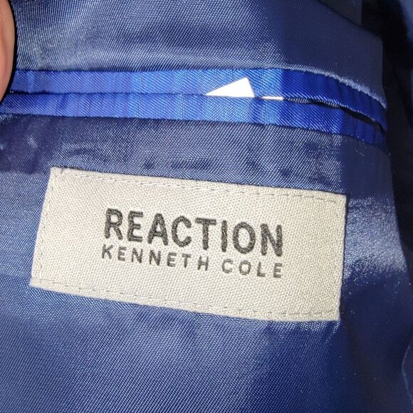 Reaction Kenneth Cole Sports Coat Blazer Size 40L - Picture 9 of 11